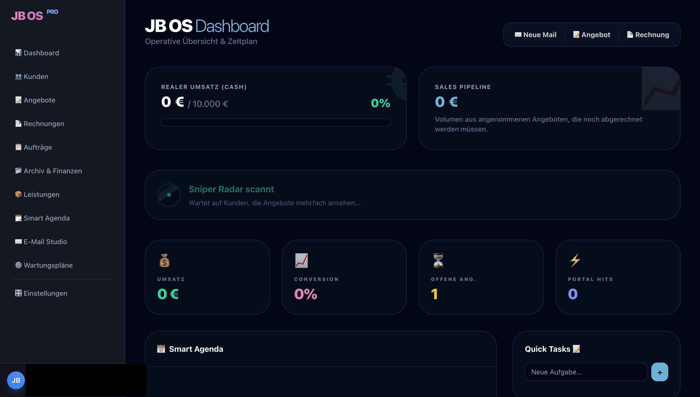 JB OS Kundenportal